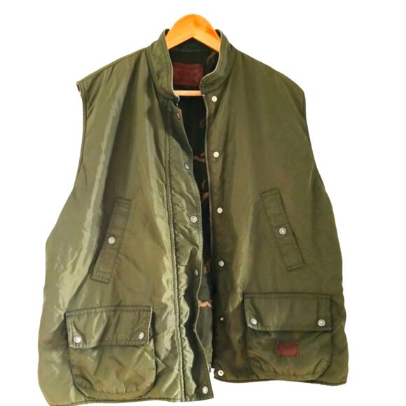 Polo Ralph Lauren Jackets & Blazers - Polo Ralph Lauren Lauren 2X Cargo Vest Quilted Soft Shell Button/Zip Cropped